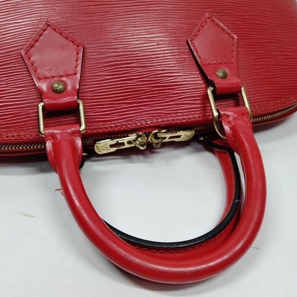 Louis Vuitton  Hand Bag  Alma Red Epi - Picture 4 of 9